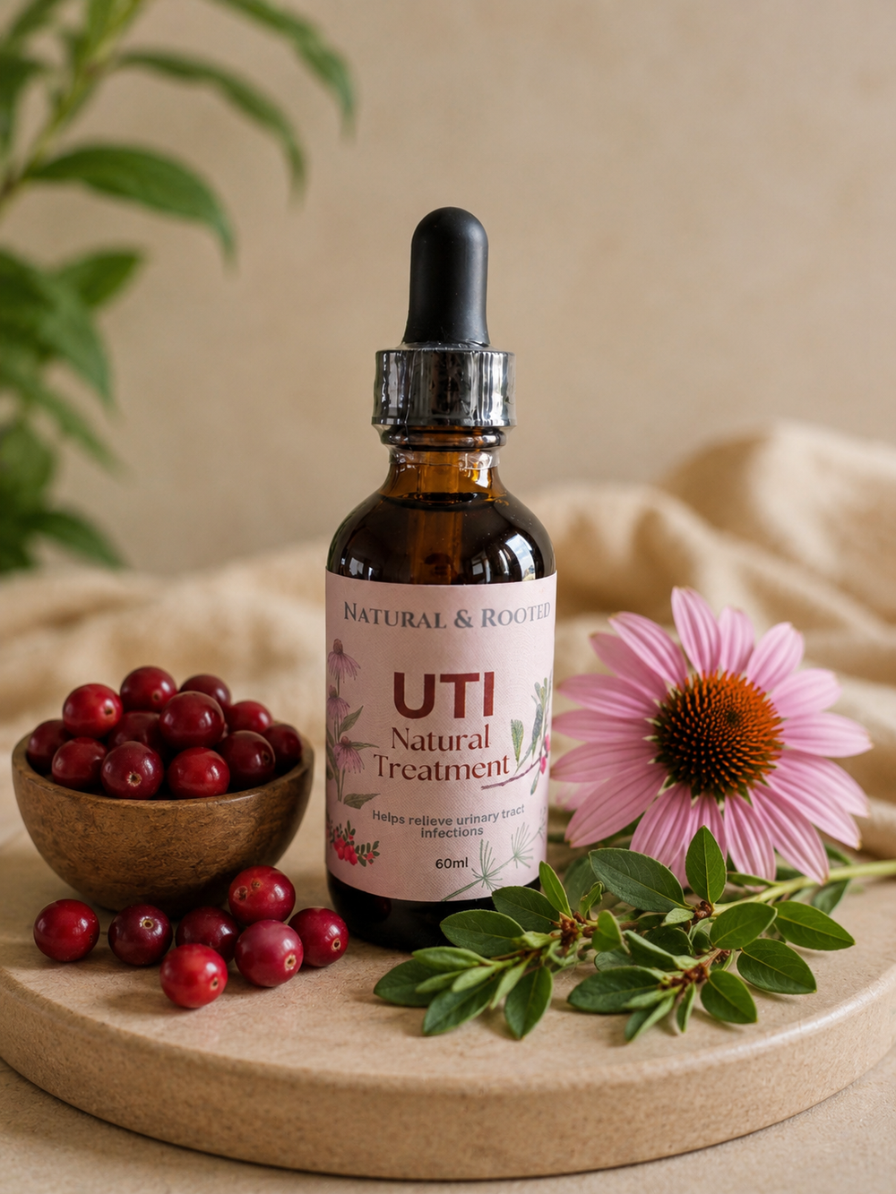 UTI Natural Treatment original product photograph
